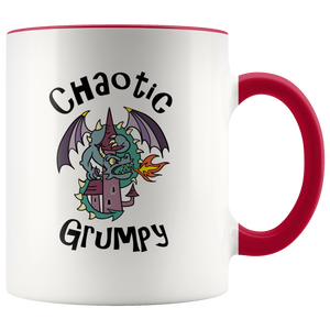 Chaotic Grumpy - 11oz Accent Mug