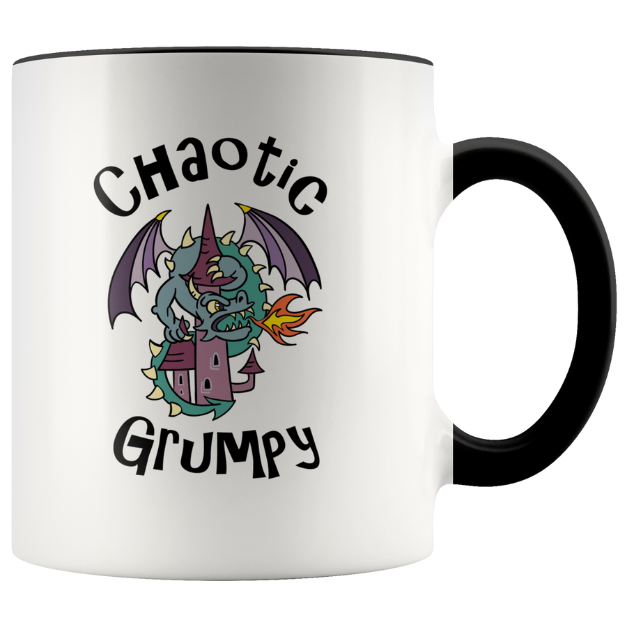 Chaotic Grumpy - 11oz Accent Mug
