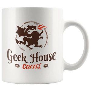 Geek House Coffee 11oz Accent Mug - Geek House Coffee